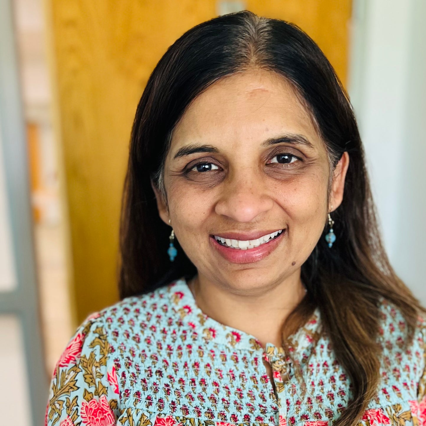 SariBlue® Mermaid Tears Czech Glass Earrings