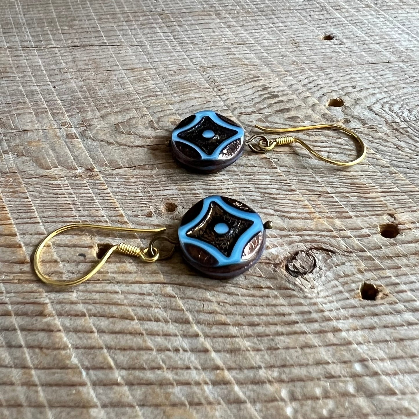 SariBlue® Zelda Czech Glass Earrings