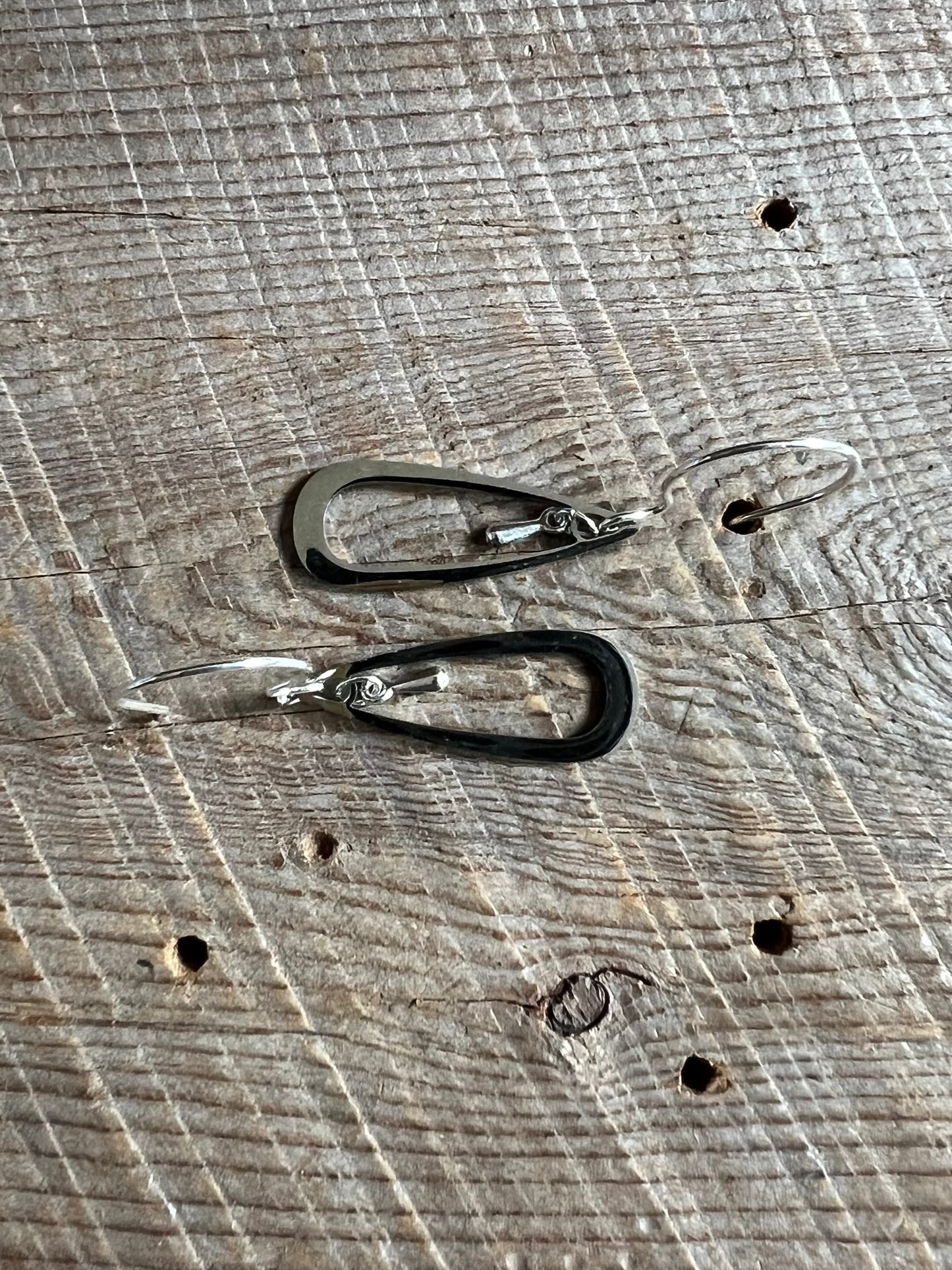 SariBlue® Silver Nested Dewdrop Earrings