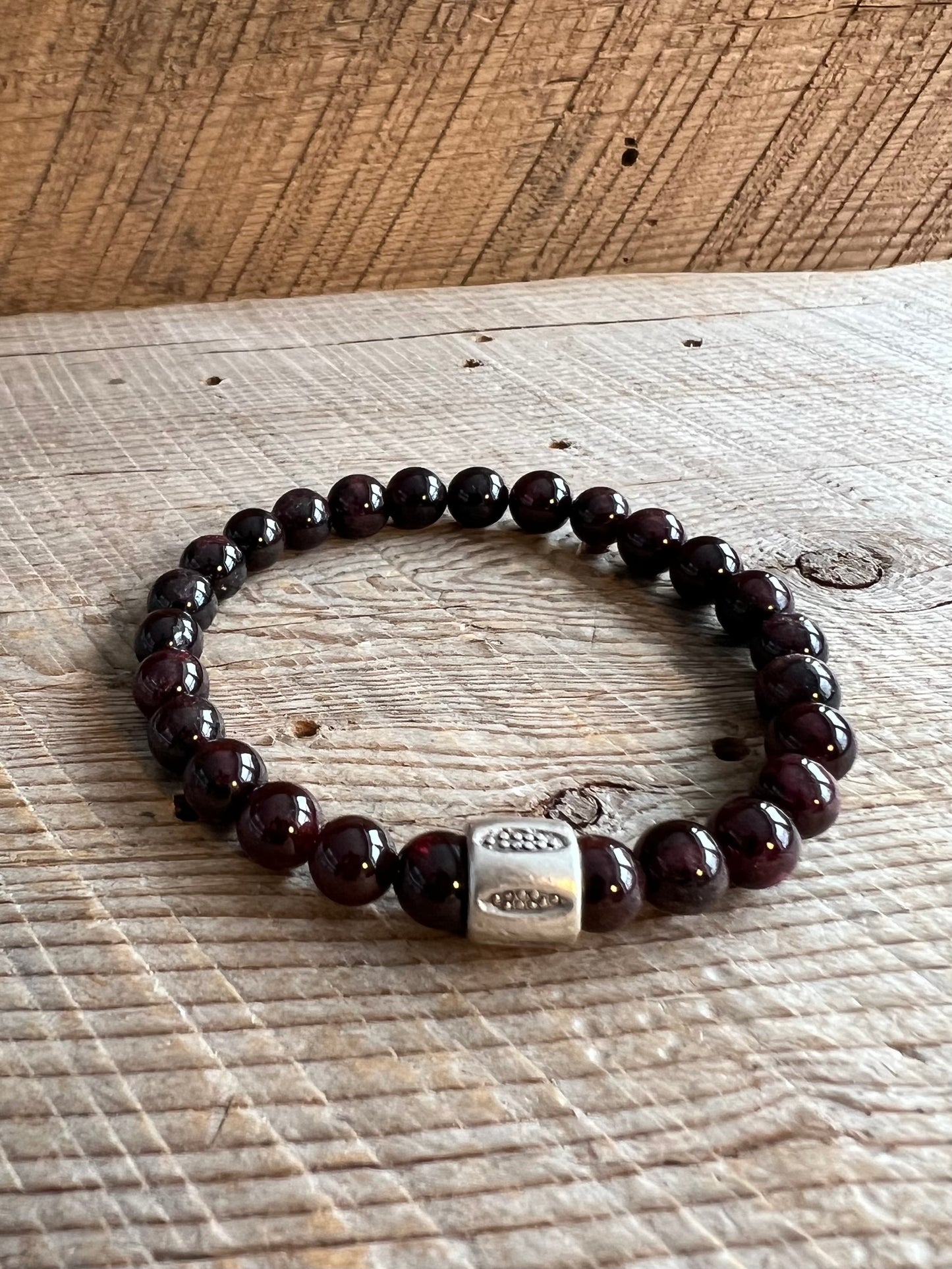 SariBlue® Garnet Bracelet
