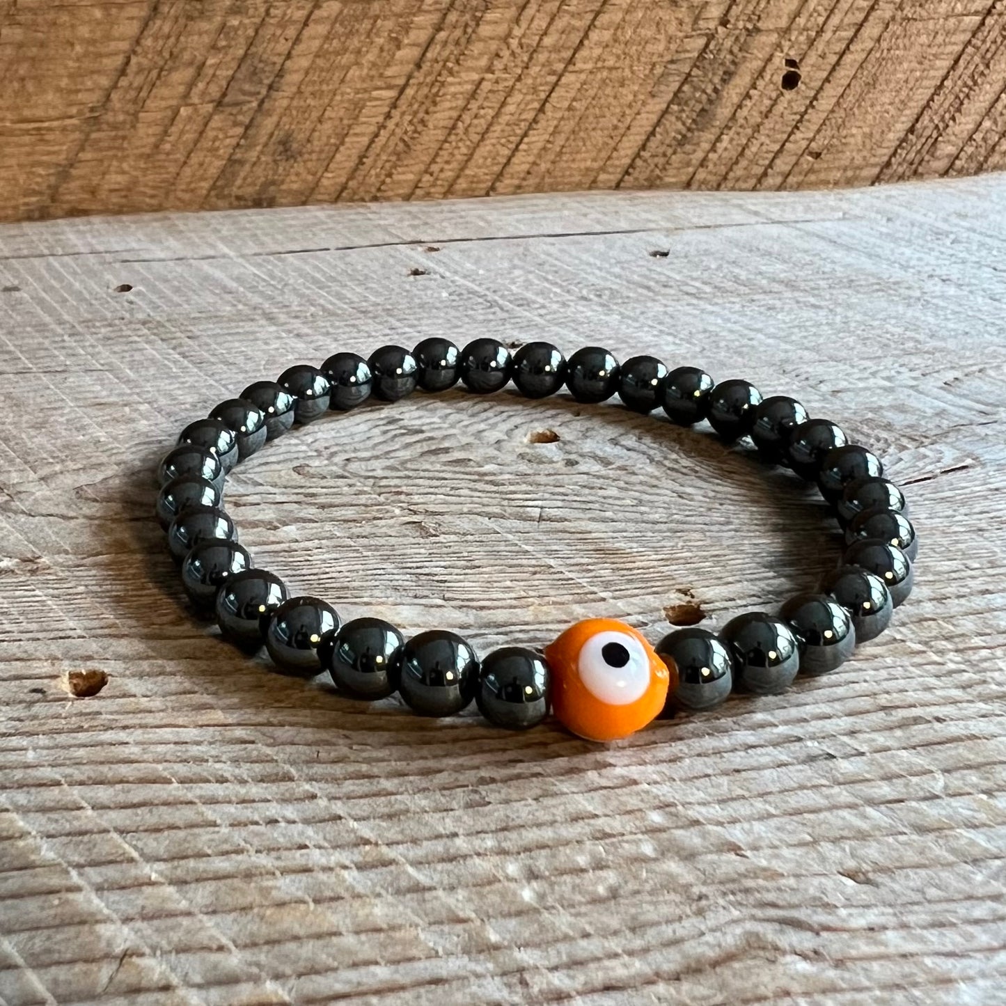 SariBlue® Evil Eye Hematite Bracelet