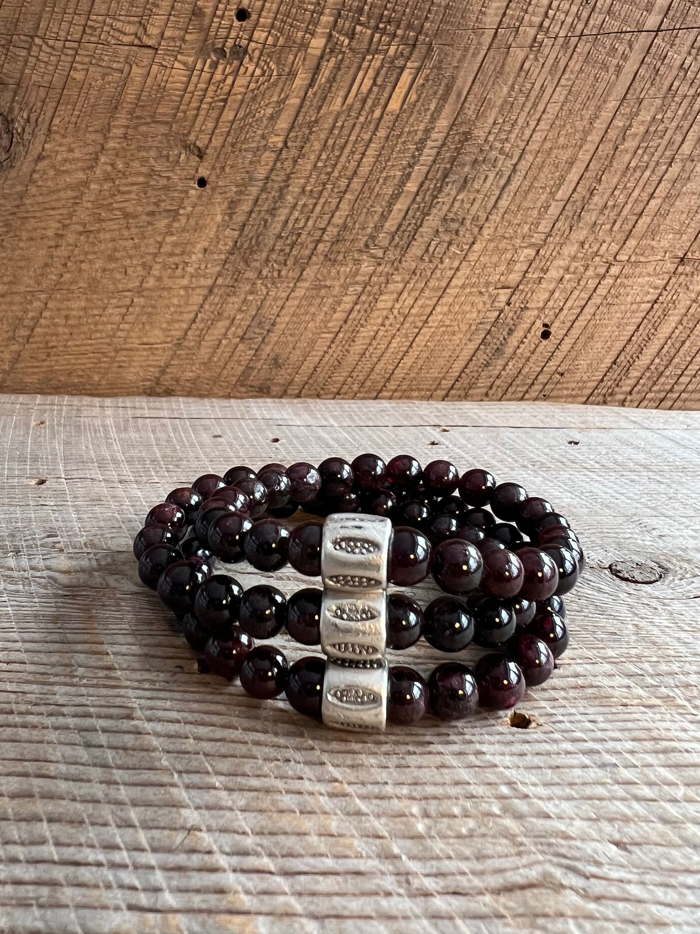 SariBlue® Garnet Bracelet
