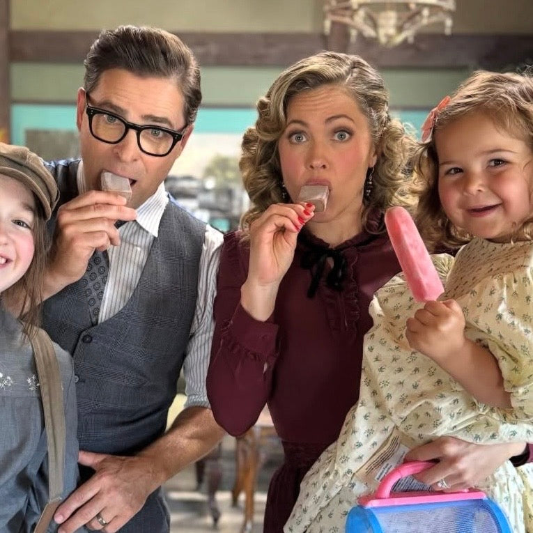 SariBlue® Midnight Pressed Czech Glass with Hematite Earrings