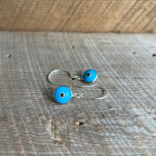 Greek evil 2025 eye earrings